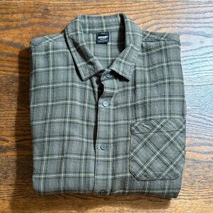 Oakley Olive Plaid Shirt